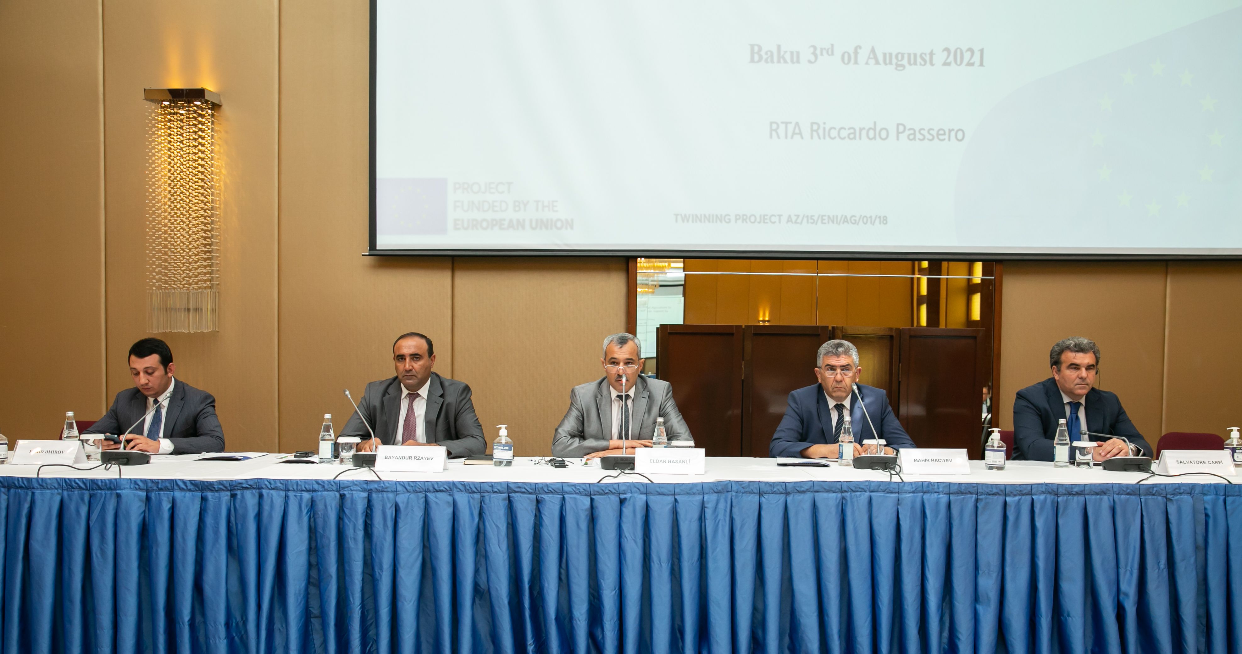 Intermediate Meeting of the project successfully took place on August 3, 2021 in Baku. 