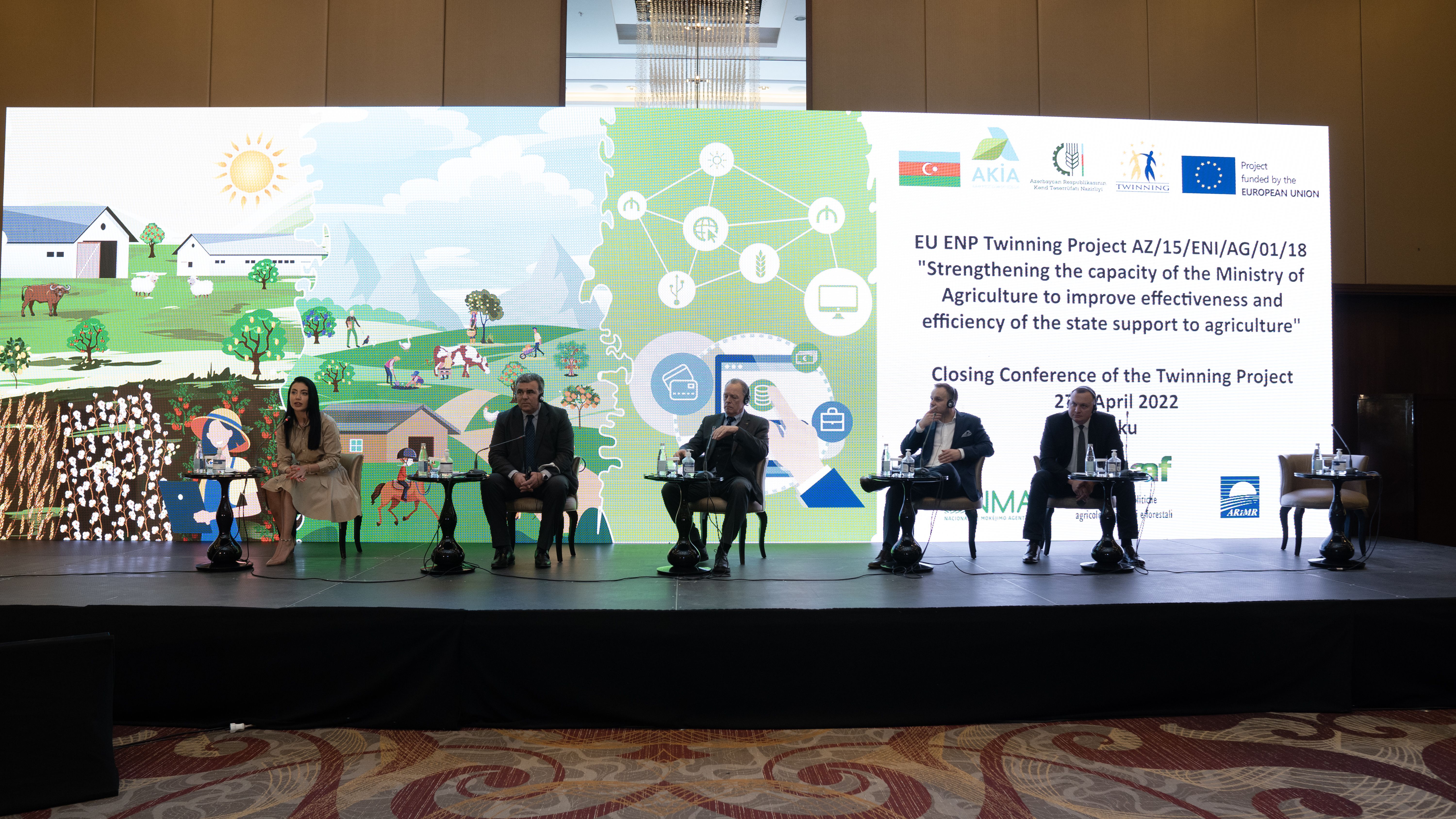 Closing Conference of the Twinning project took place on 27th of April 2022 in Baku. 