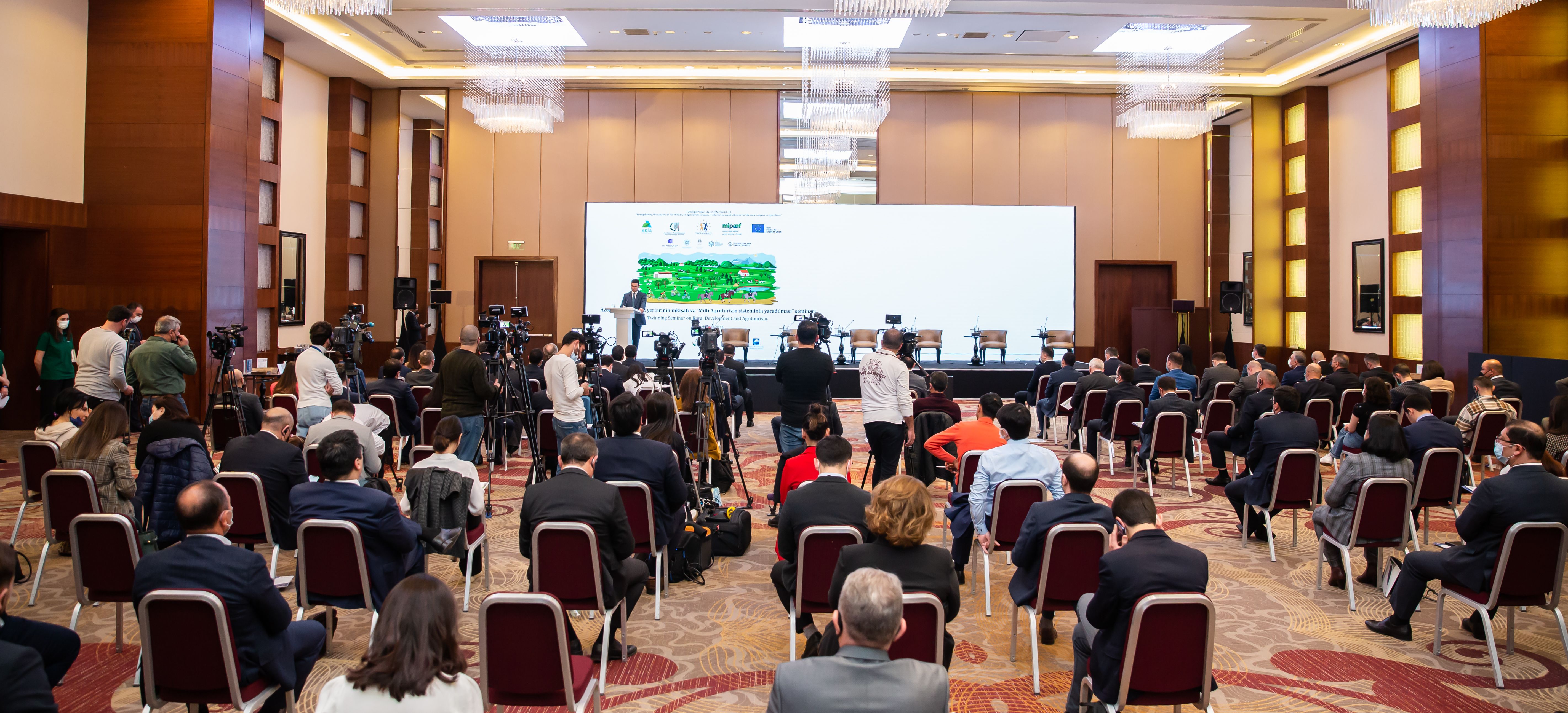 Twinning Seminar on “Introducing a Rural Development framework and setting-up a national Agritourism system in Azerbaijan”, Baku, 17th February 2022. 