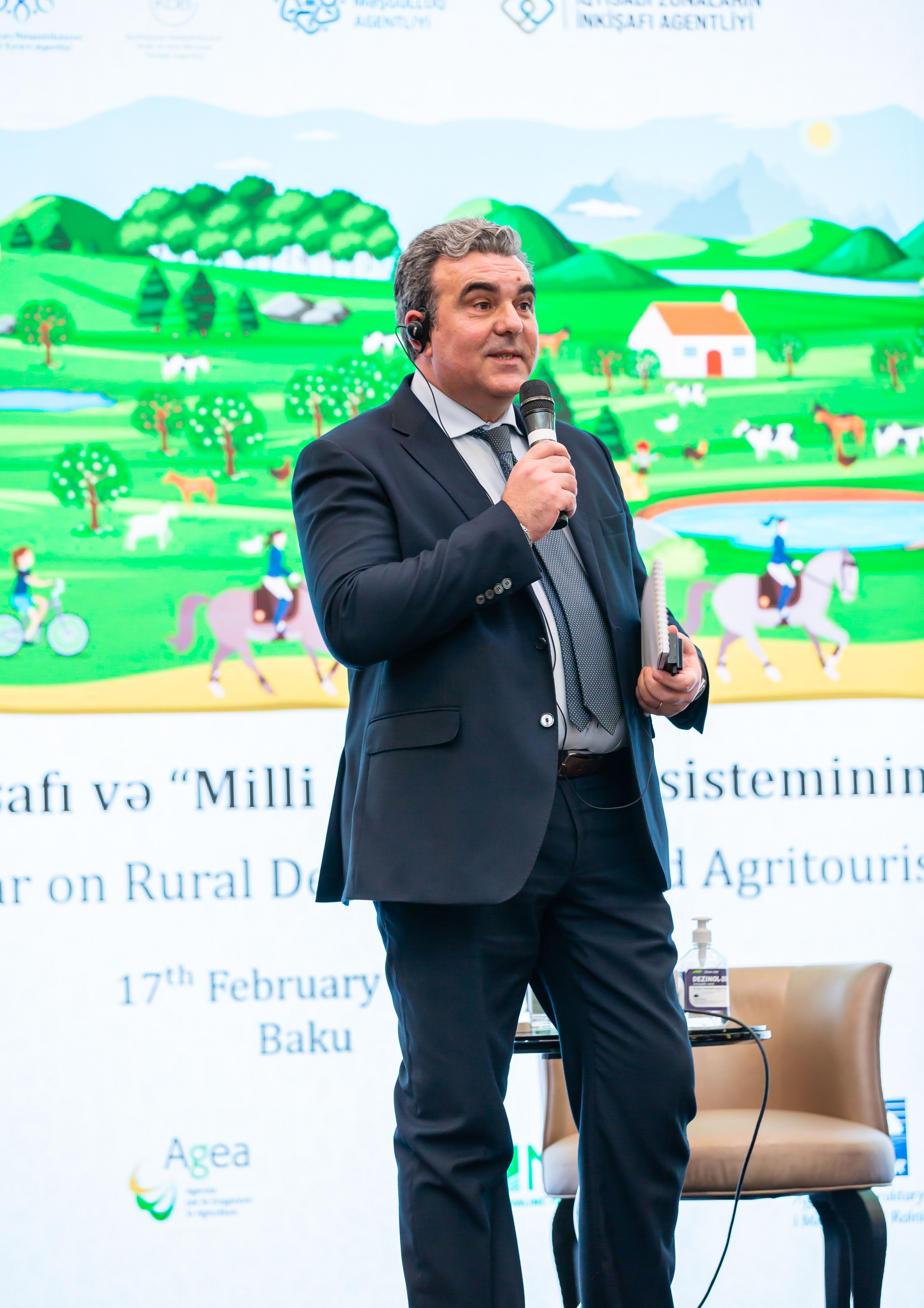 Twinning Seminar on “Introducing a Rural Development framework and setting-up a national Agritourism system in Azerbaijan”, Baku, 17th February 2022. 