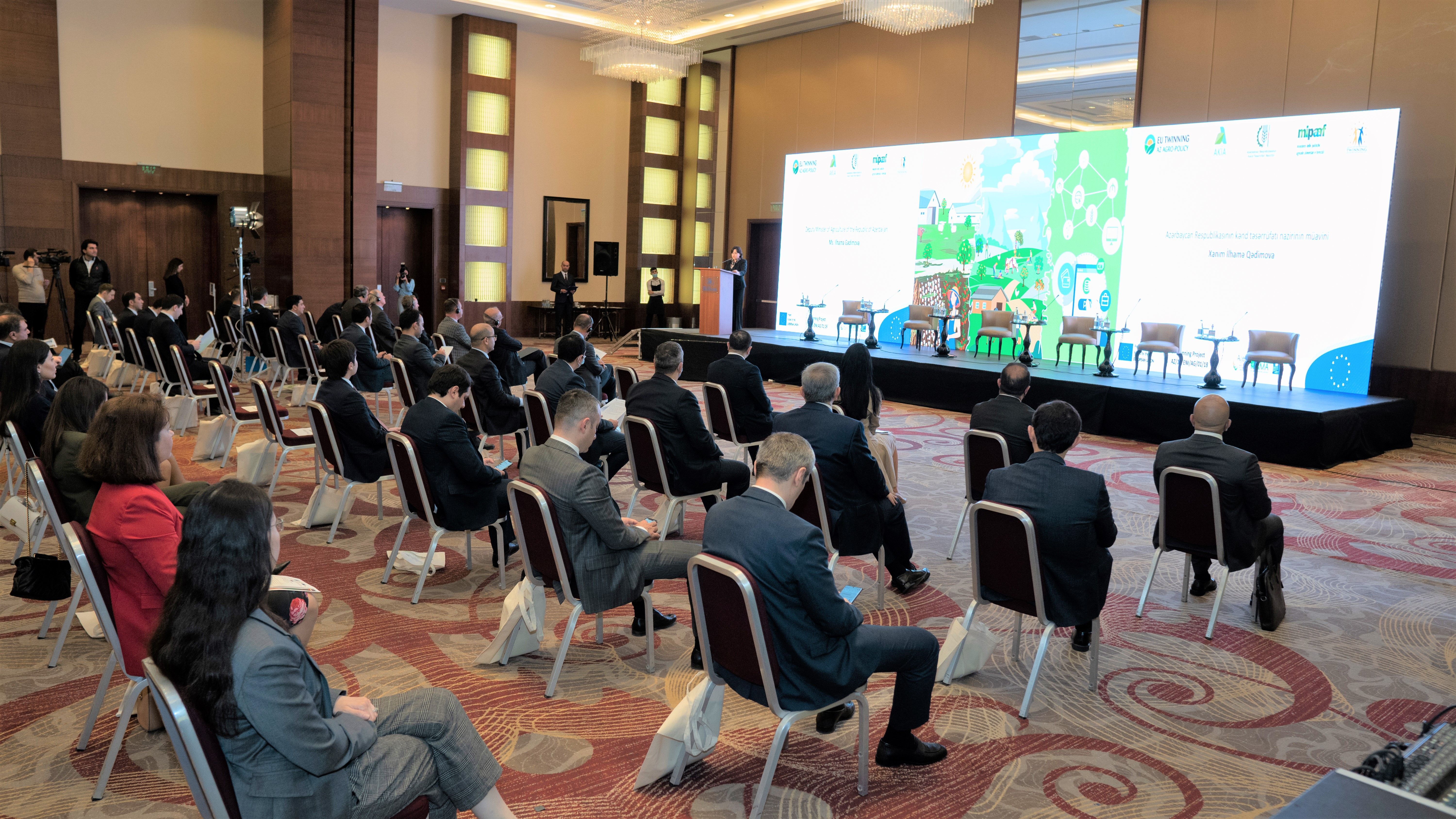 Closing Conference of the Twinning project took place on 27th of April 2022 in Baku. 