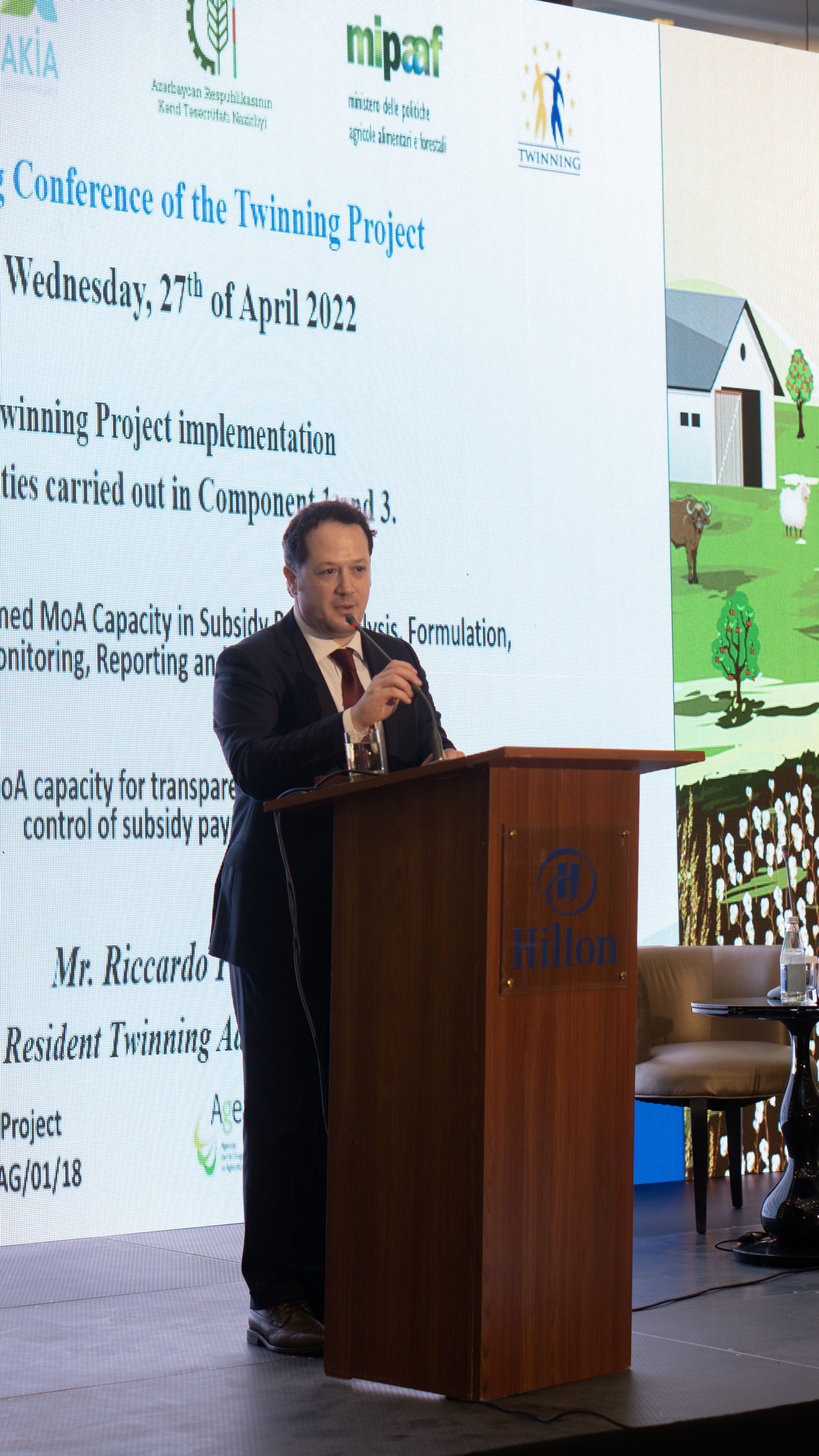 Closing Conference of the Twinning project took place on 27th of April 2022 in Baku. 